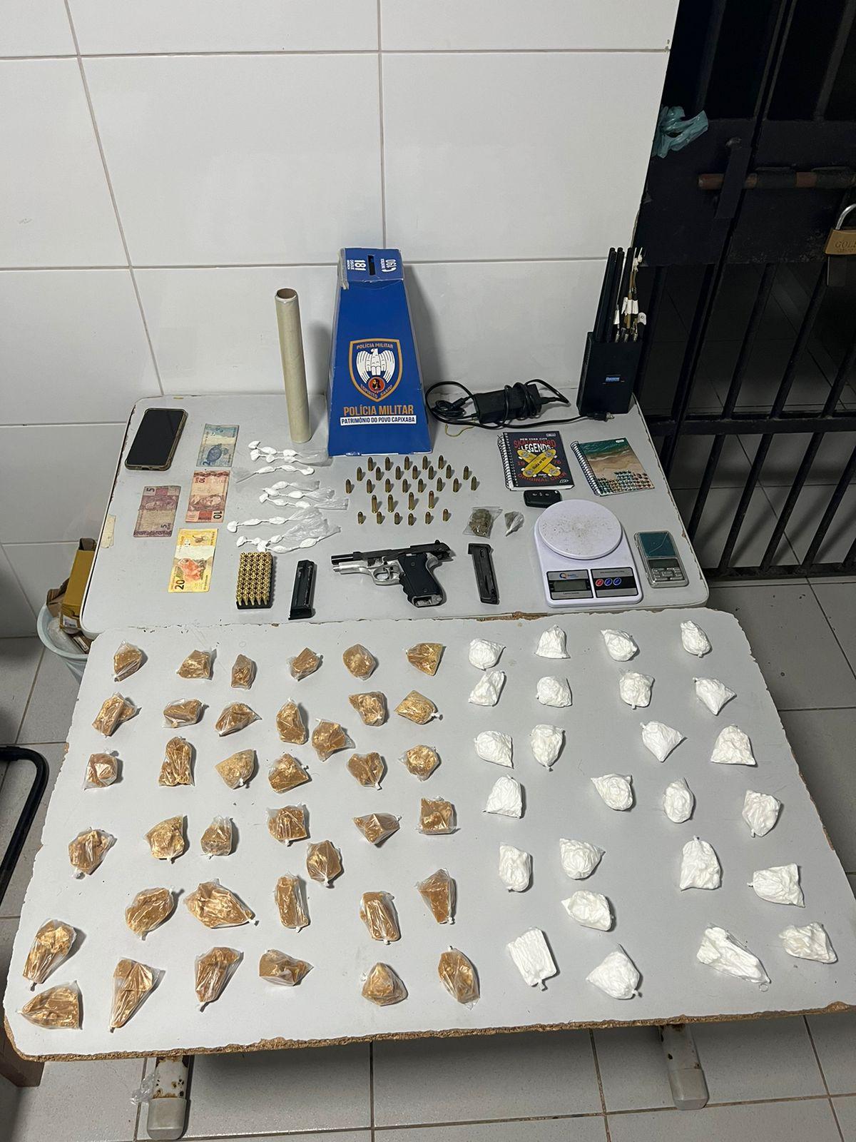 Suposto gerente do tráfico é preso no Juparanã