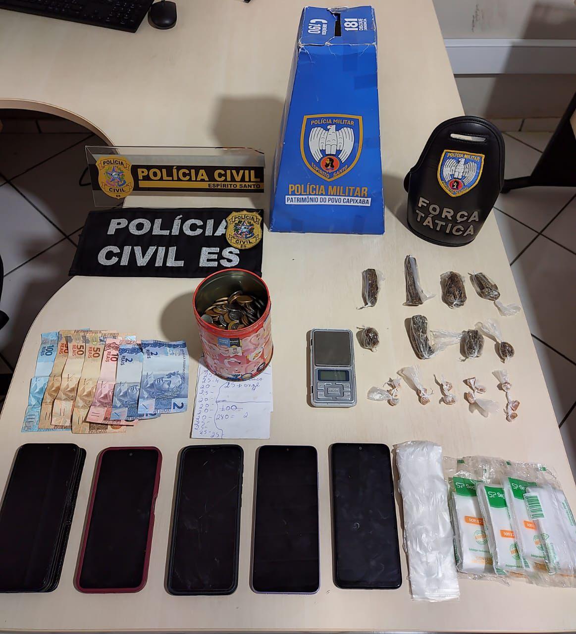 Polícia realiza operação de combate ao tráfico de drogas em Boa Esperança