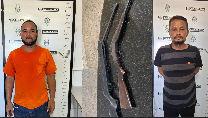 Operações prendem estelionatário e apreende armas em Linhares.