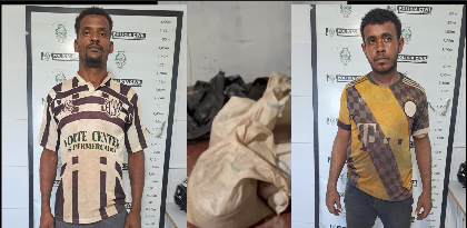 Polícia prende ladrões de pimenta em Rio Bananal.