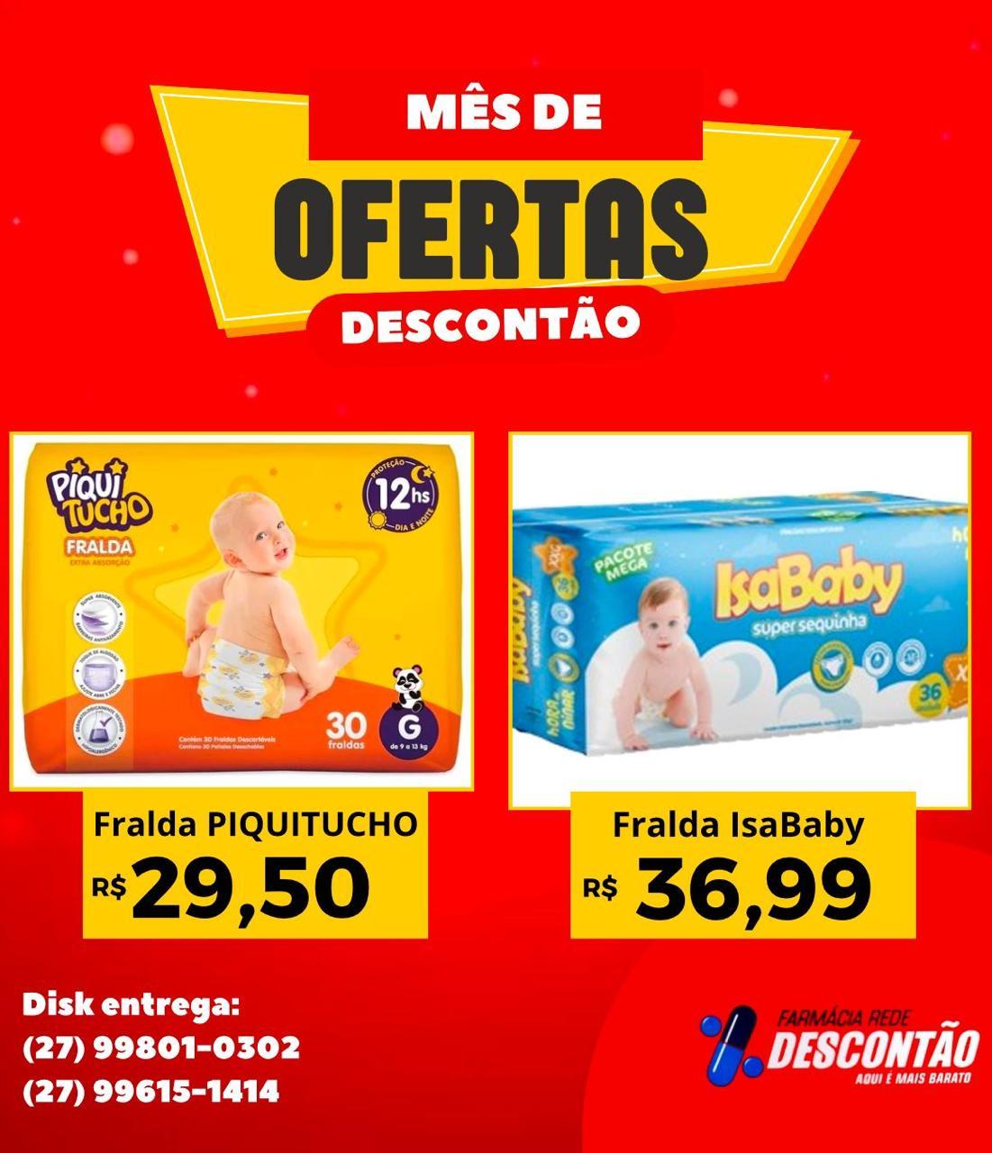 Rede Descontão: Fraudas entram em promoção.