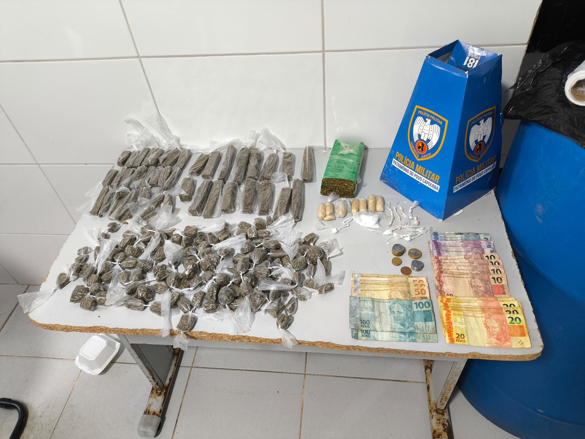 Adolescente é apreendido por tráfico de drogas em Linhares