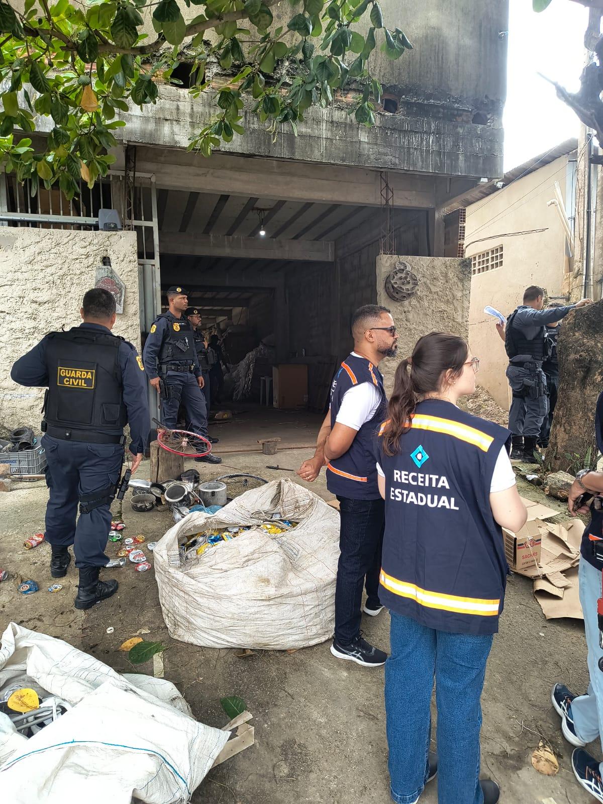 Forças de Segurança Deflagram Operação Conjunta Contra Receptação em Linhares