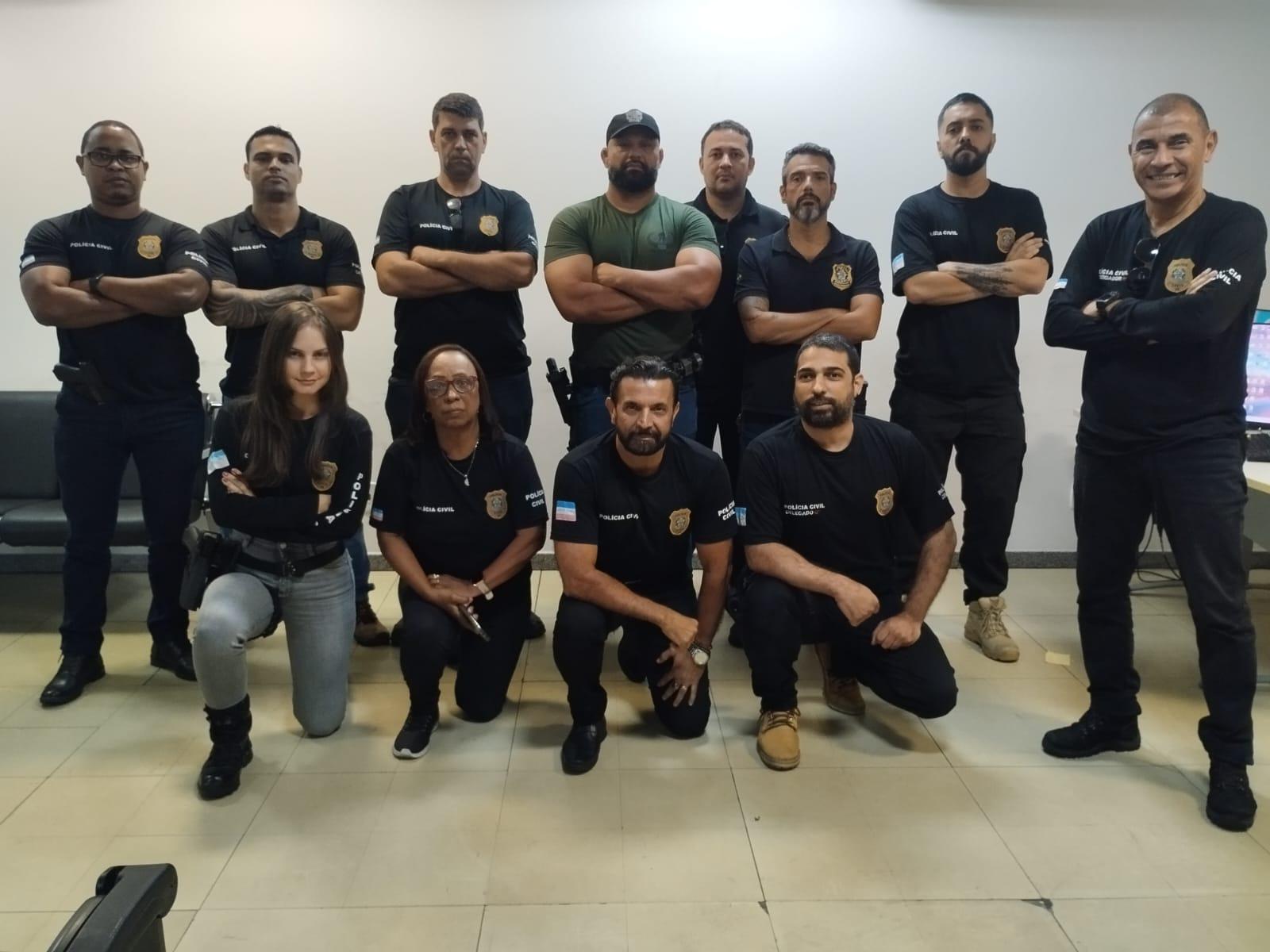 Polícia Civil promove treinamento de técnicas operacionais para policiais da Deacle