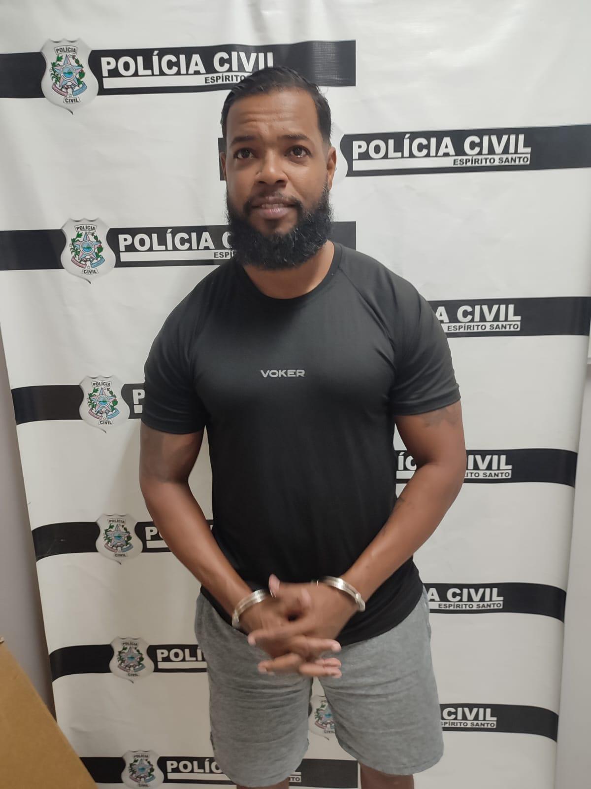 Preso em barbearia de Sooretama: condenado da justiça vai parar na cadeia.