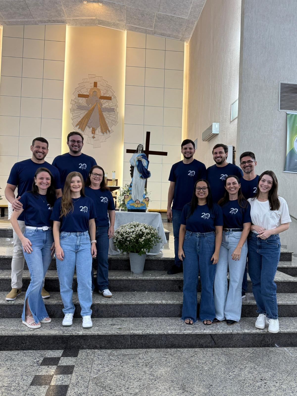 Paróquia de Linhares vai promover Tardezinha com louvor, grupo de pagode gospel e banda SOS Juventude para comemorar 20 anos do EJC.