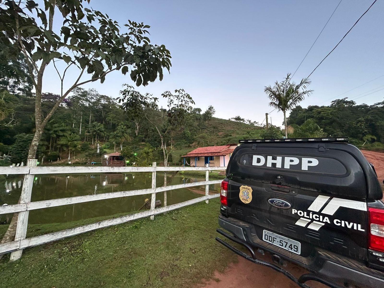 PCES prende líder de organização criminosa durante 3ª fase da Operação Dominó, em Venda Nova do Imigrante.