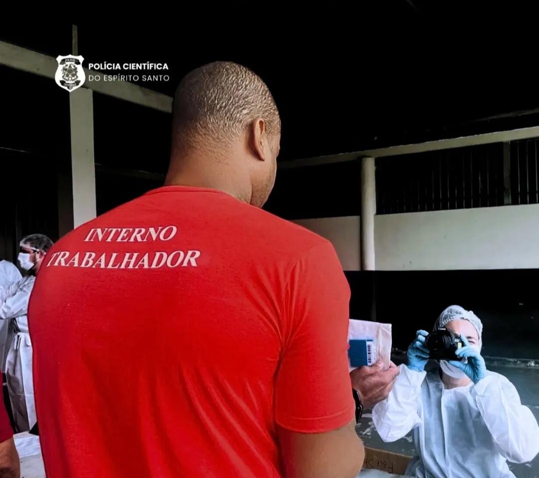 Polícia Científica do Espírito Santo e Secretaria da Justiça iniciam operação de coleta de DNA no sistema prisional