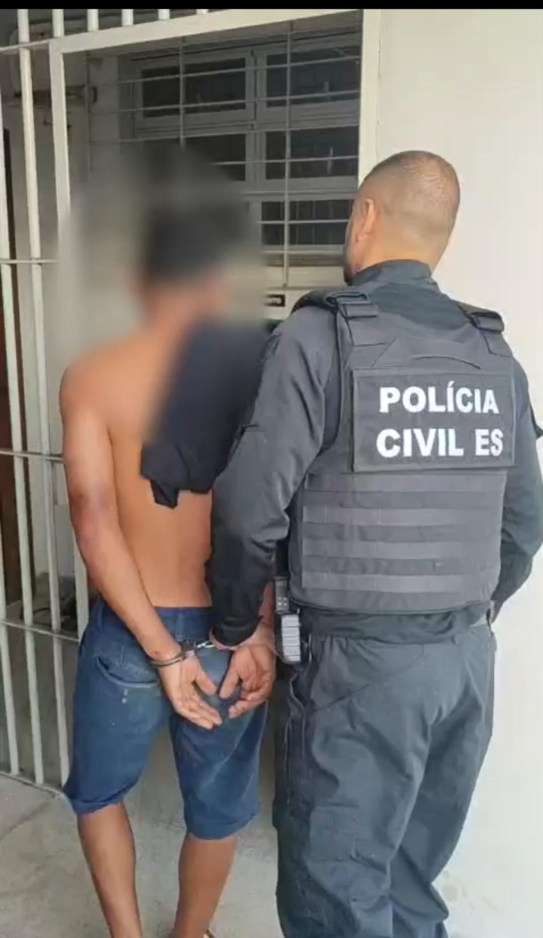 PCES prende suspeitos de homicídio ocorrido em 2023 em Jaguaré.