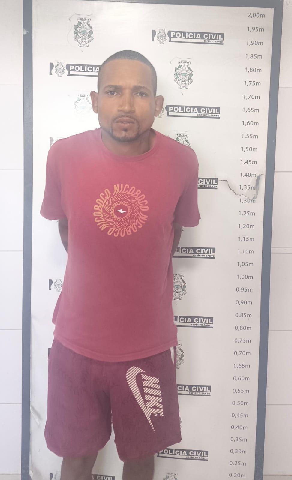 Acusado de homicídio é preso em Sooretama.