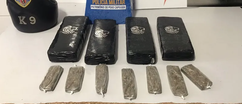 Polícia Militar apreende maconha na invasão do Juparanã