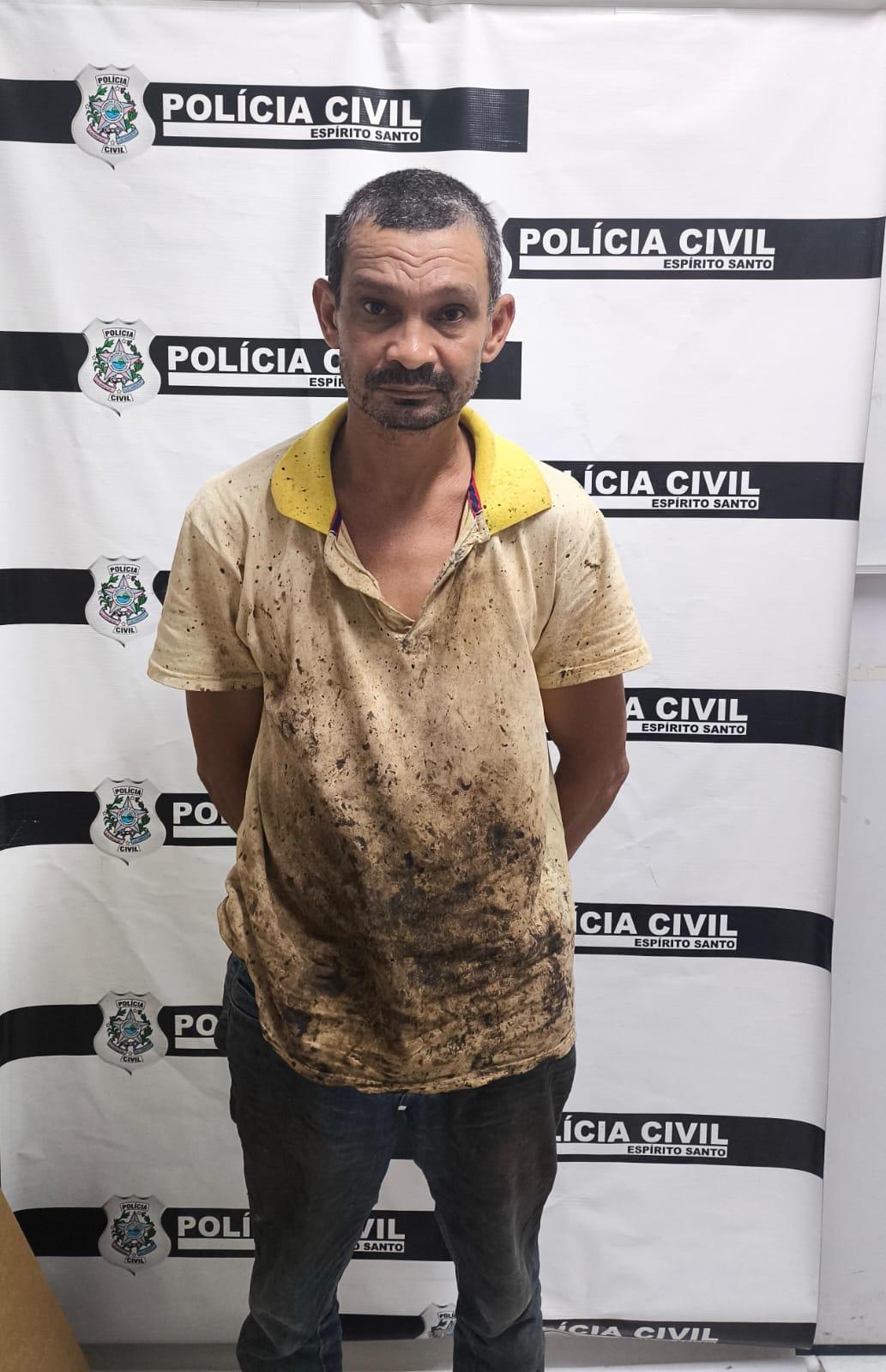 Sooretama: Homem é preso acusado de feminicidio tentado.