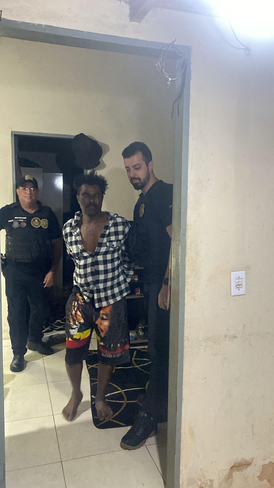 Lobo, autor de homicídio em Pedro Canário, é preso em Rio Bananal.