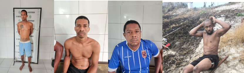 Operação no Guaxe: 3 presos e um foragido movimentaram a região.