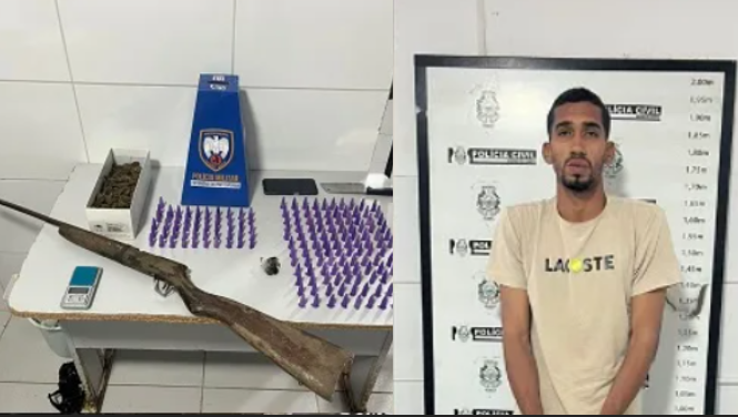 Polícia apreende drogas e detém suspeito em loteamento de Bebedouro.