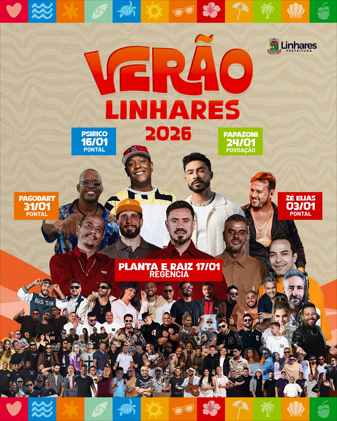 Confira a programação de Réveillon 2026 nos balneários de Linhares.