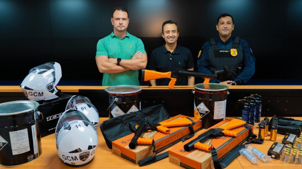 Prefeitura investe em novos equipamentos para a Guarda Civil Municipal