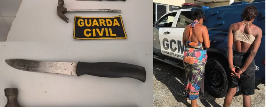 Duas mulheres são detidas após furto em farmácia no Centro de Linhares.