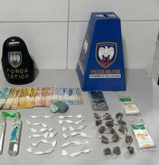 Força Tática apreende drogas em Povoação e detém jovem de 19 anos em Linhares.