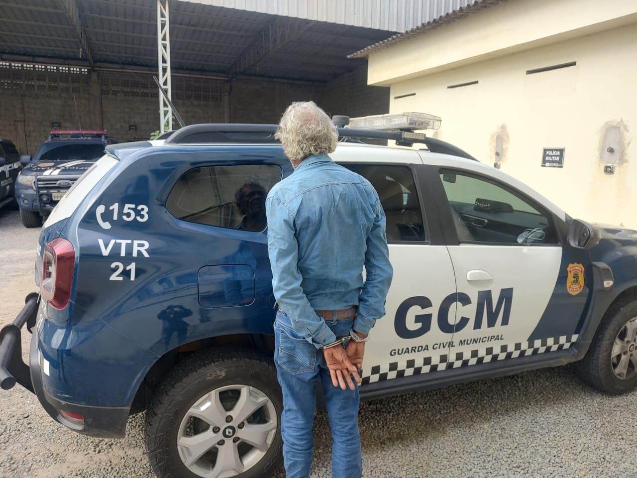 GCM de Linhares prende idoso suspeito de estupro de vulnerável.