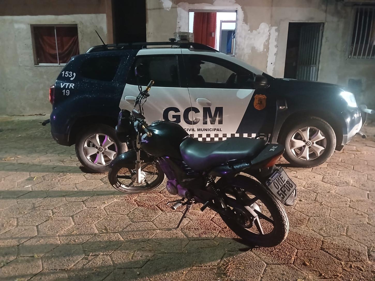 Moto com restrição de furto é recuperada em Linhares