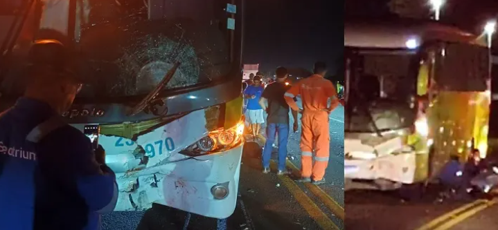 Motociclista morre após colisão frontal com ônibus na BR-101 em Linhares
