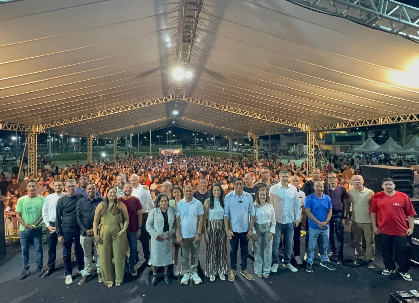 Emanuela Pedroso segue com presença e diálogo de norte a sul do Estado.