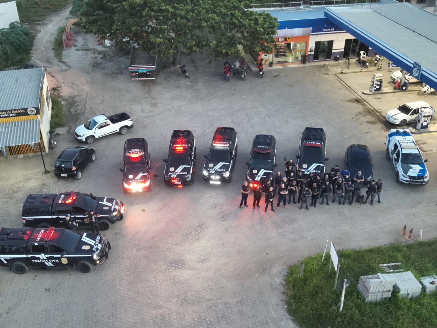 Operação integrada da PCES, PMES e PPES desarticula grupo criminoso no Norte do Estado.