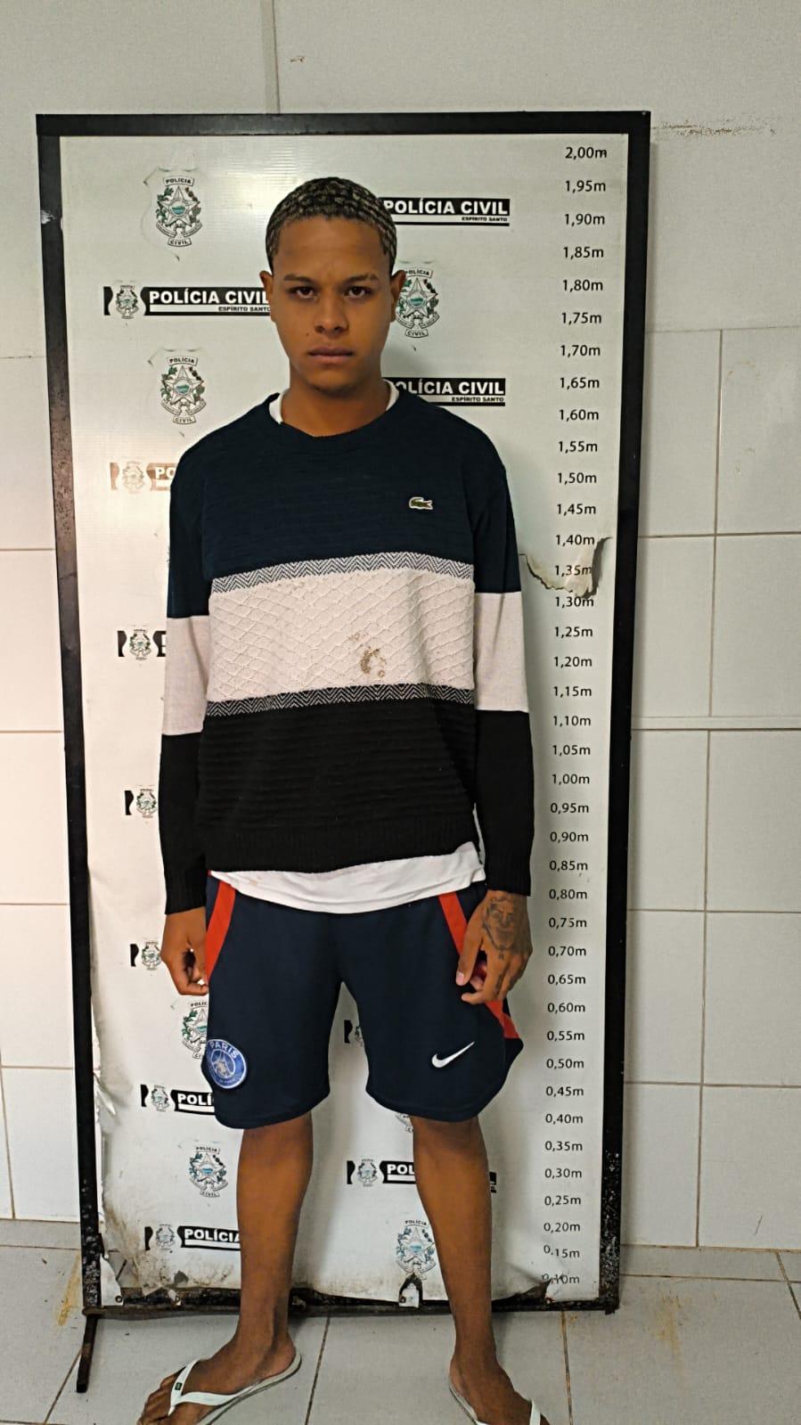 Homicídio no Santa Cruz: acusado é preso pela polícia.