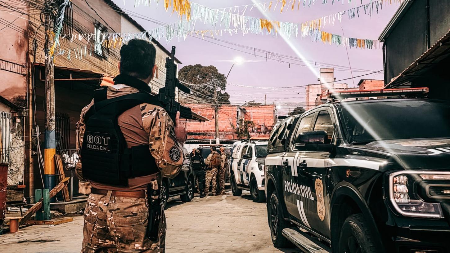 Polícia Cívil realiza