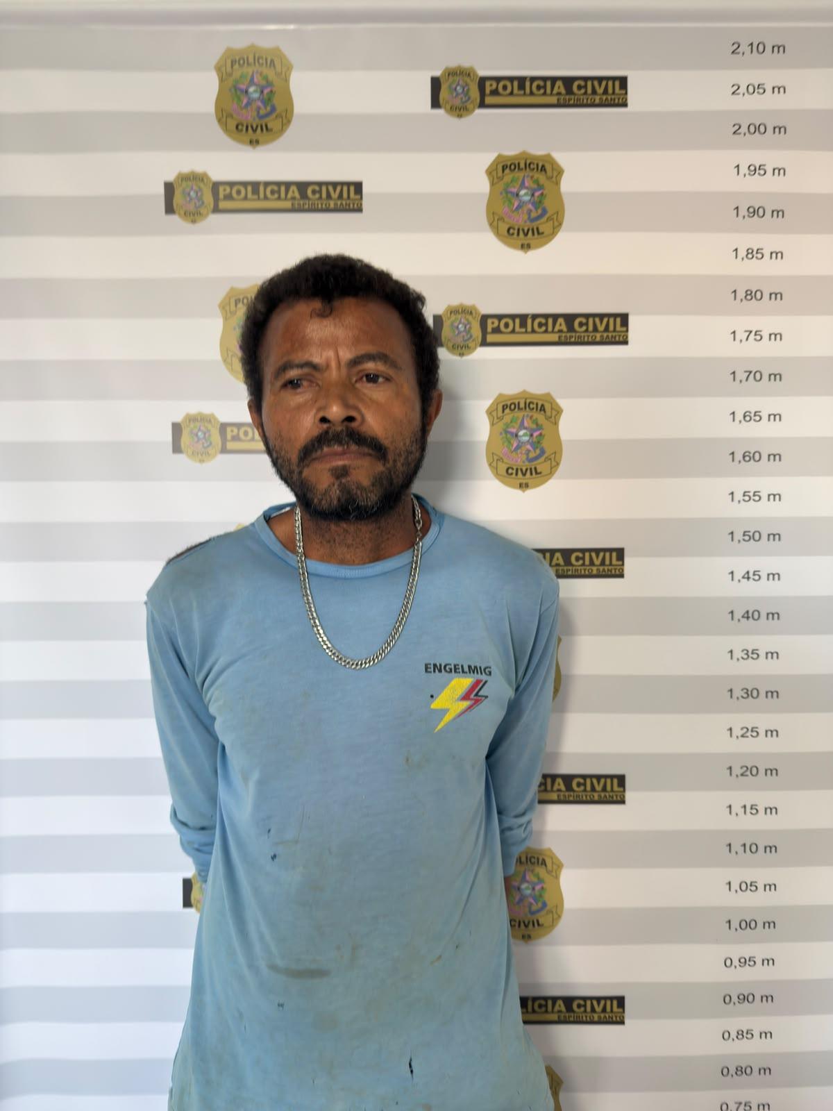 Foragido por homicídio na Bahia é preso pela Polícia Civil em Linhares.