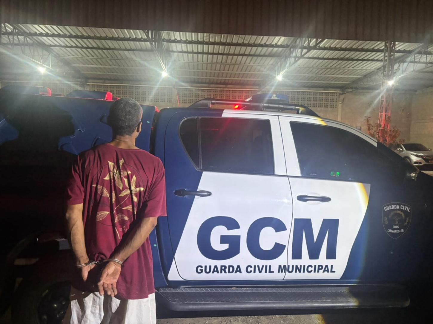 GCM prende homem com mandado de prisão em aberto.