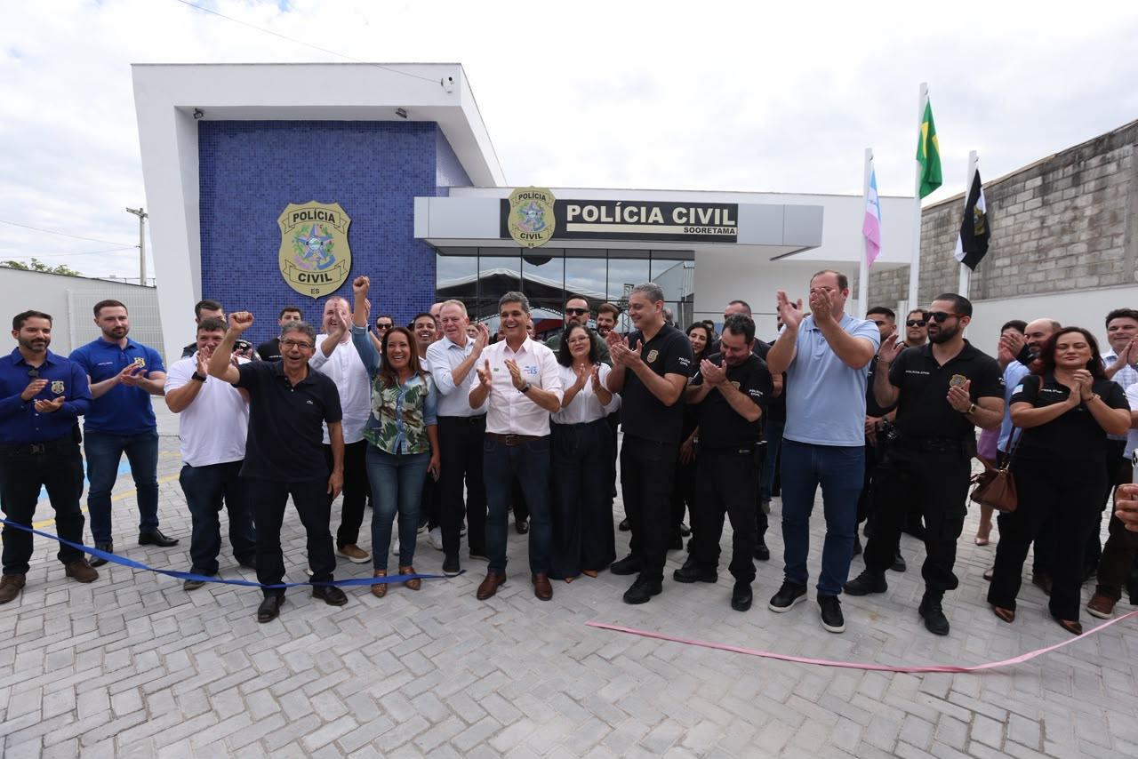 Nova delegacia reforça estrutura e trabalho investigativo da Polícia Civil em Sooretama.