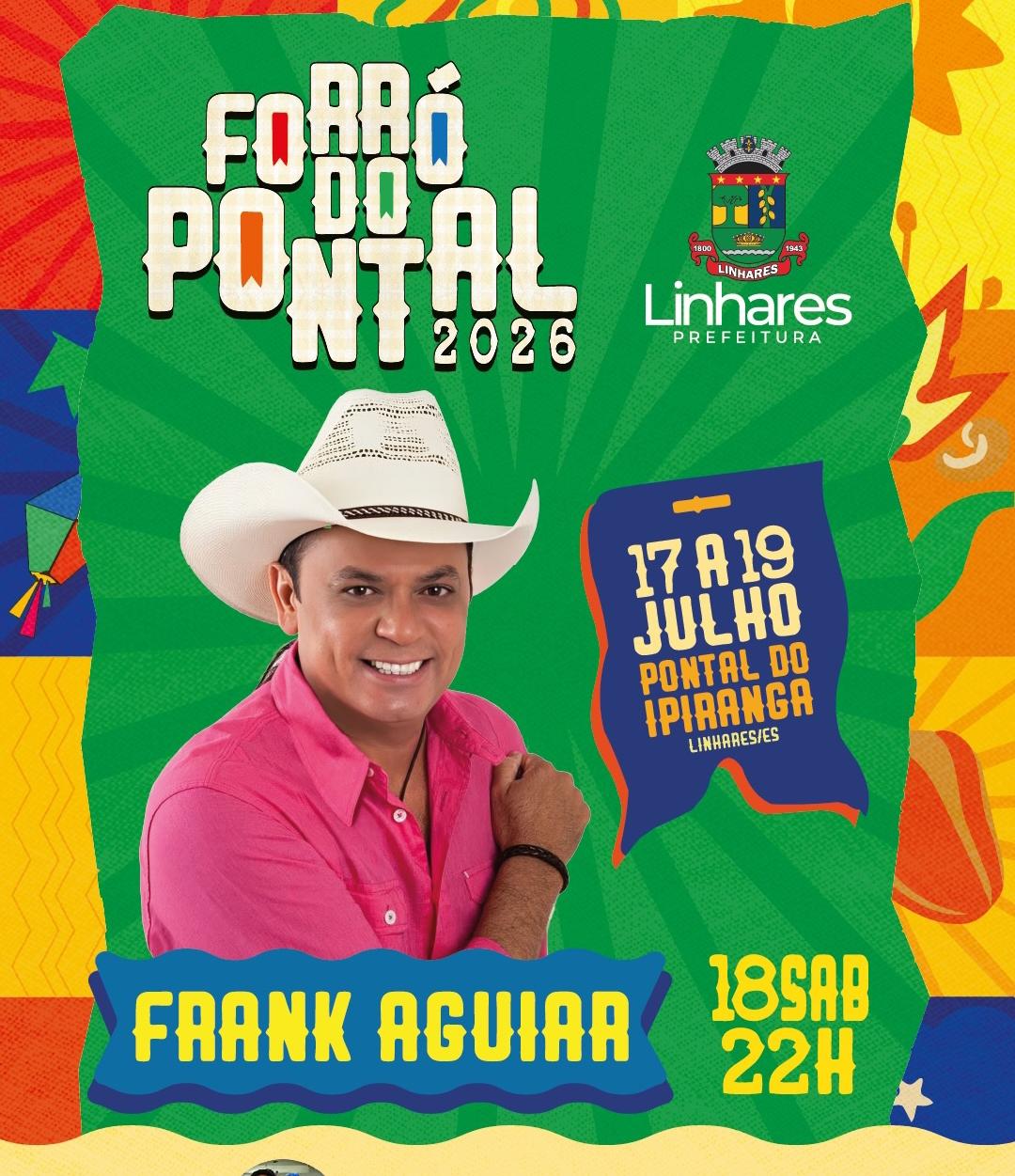 Prefeitura de Linhares divulga programação do Forró do Pontal 2026