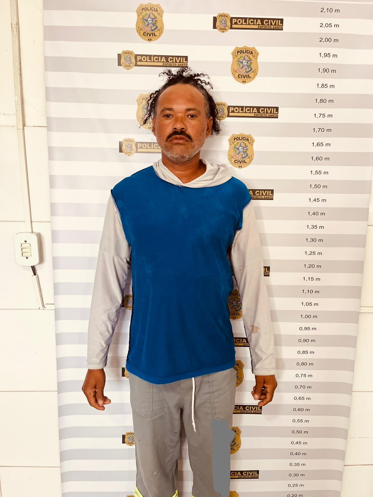 Homicida preso do Três Barras, Linhares.
