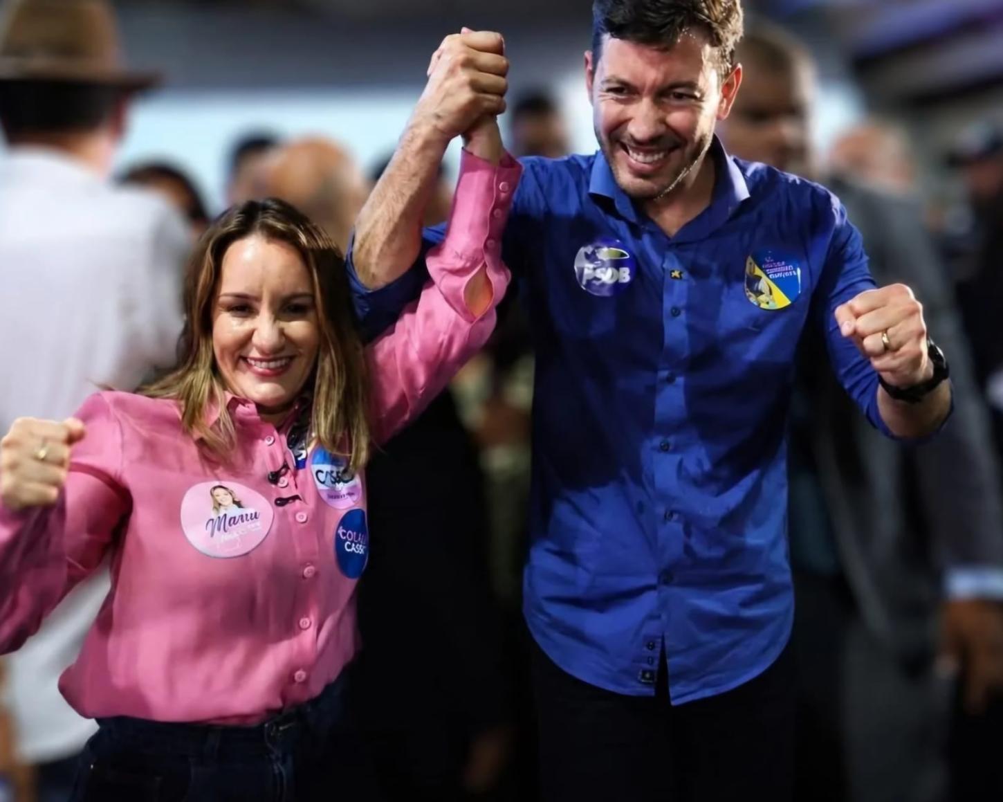 Manu e Arnaldinho: parceria que dá certo.