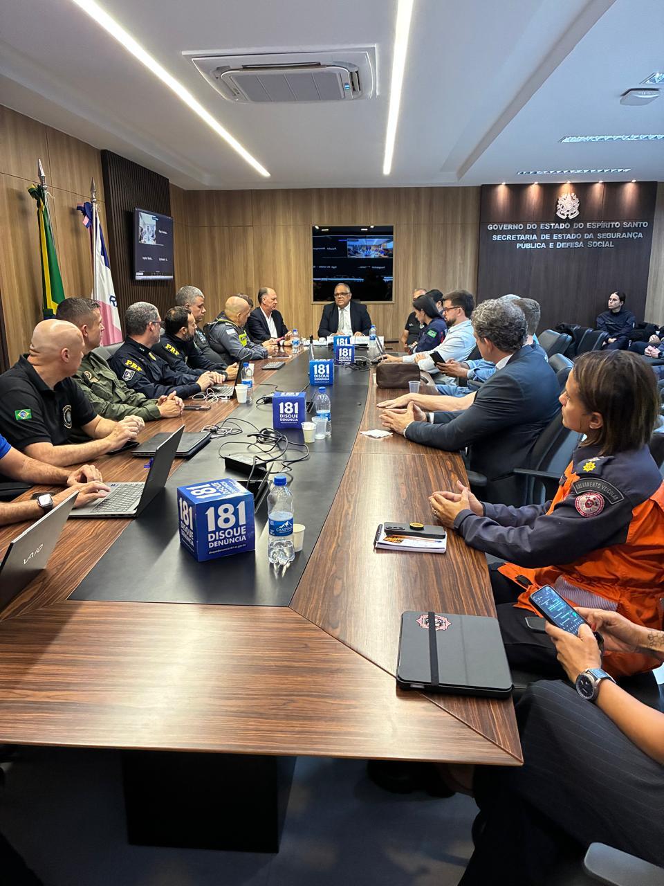 Sesp prepara planejamento para segundo turno das eleições com mais de 9 mil agentes de segurança.